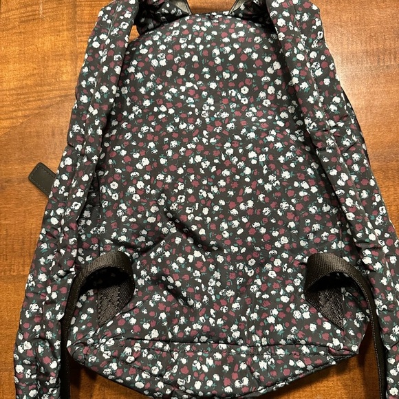 Marc Jacobs Black and Floral Mini Backpack main image 5